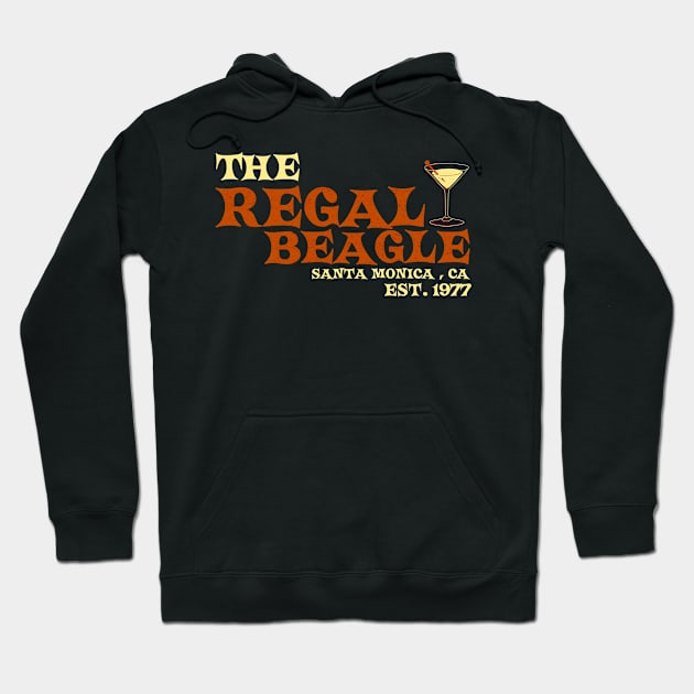 The Regal Beagle santa monica Hoodie by thestaroflove